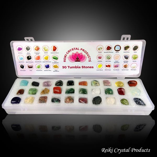 30 Chakra Tumble Stones Kit