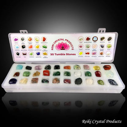 30 Chakra Tumble Stones Kit