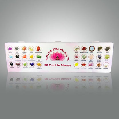30 Chakra Tumble Stones Kit