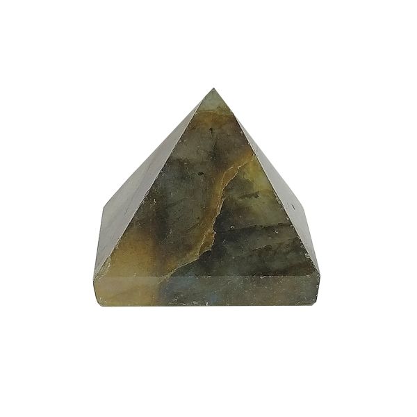 Natural Labradorite Crystal Pyramid