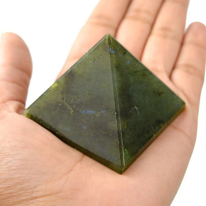 Labradorite Crystal Stone Pyramid