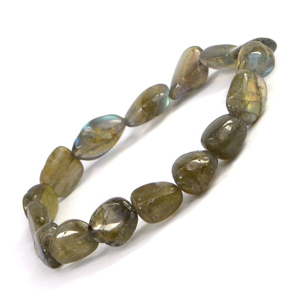 Natural Crystal Stone Tumble Bracelet