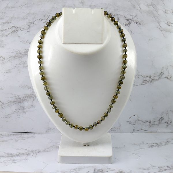 Labradorite 6 mm 108 Round Bead Mala