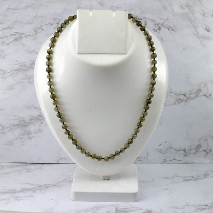 Labradorite 6 mm 108 Round Bead Mala