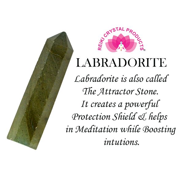 Labradorite Crystal Pencil / Obelisks