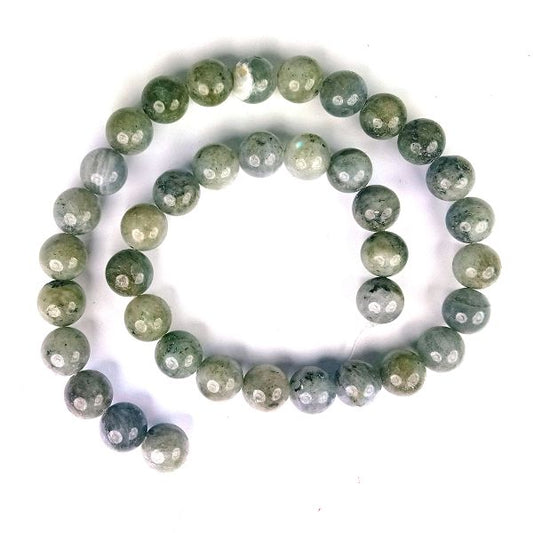 Labradorite 10 mm Round Loose Beads 35-40 pcs for Making Bracelet Mala Necklaces
