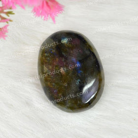 Labradorite Palm Stone Big Size 5 cm