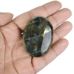 Labradorite Palm Stone Big Size 5 cm