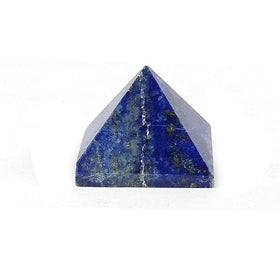 Natural Lapis Lazuli Pyramid 10-15 mm Reiki Charged