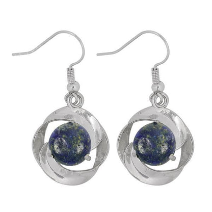 Natural Crystal Stone Earrings for Girls Women