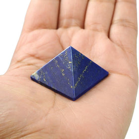 Polished Lapis Lazuli Crystal Pyramid for Wisdom and Clarity
