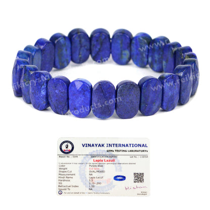 Certified Natural Crystal Stones Exotic Bracelet