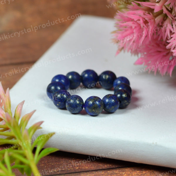 AAA Natural Crystal Stone Beads Ring 6mm