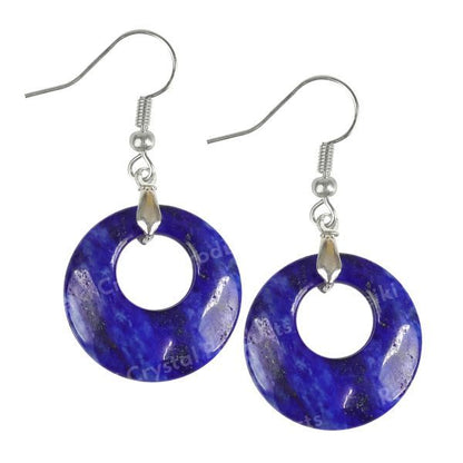 Crystal Stone Circle Shape Earrings for Girls / Women