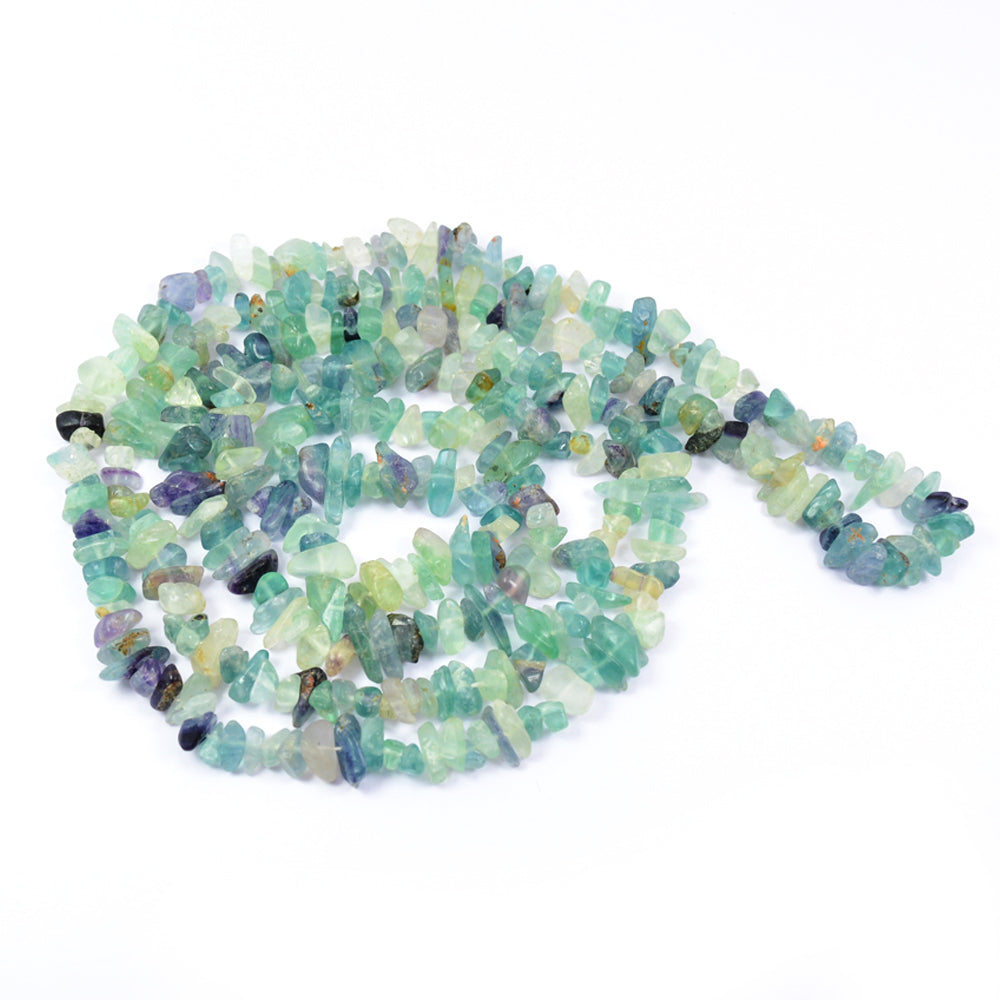 Natural Crystal Stone Chip Beads Mala / Necklace