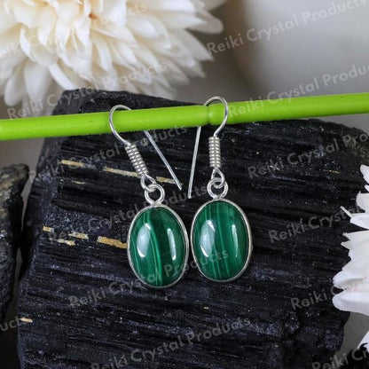 Natural Oval Shape Earring With Crystal Stone for Girls And women