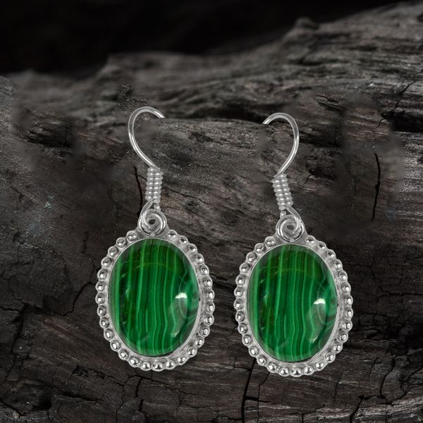 Natural Crystal Stone Earrings with for Girls and Women