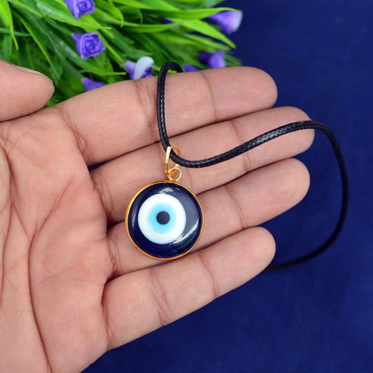 Blue Turkish Evil Eye Pendant 25mm Pack of 2