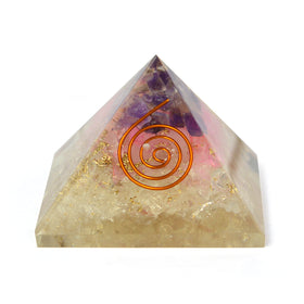Mind Body Soul / Rose Quartz / Amethyst-45-50 mm