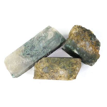 Moss Agate Raw Rough Stones