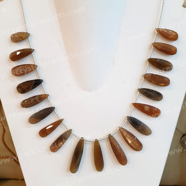 Natural Crystal Stone Designer Necklace for Women