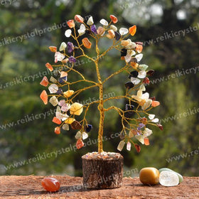 Multi Stone Natural Chips 100 Beads Tree