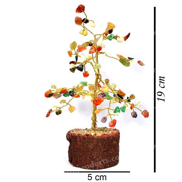 Multi Stone Natural Chips 100 Beads Tree