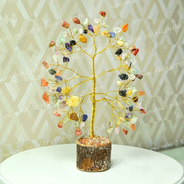 Multi Stone Natural Chips 100 Beads Tree