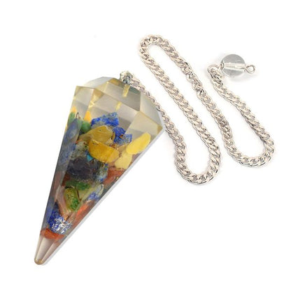 Natural Stone Orgone Dowser - Pendulum