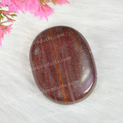 Narmada Shiva Lingam Palm Stone for Meditation