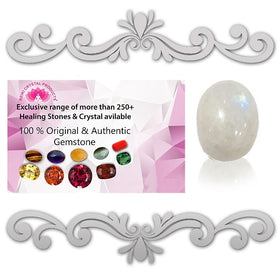 Natural Rainbow Moonstone Gemstone 5.25 to 13.25 Ratti