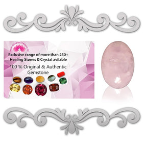 Natural Rose Quartz Gemstone 5.25 to 13.25 Ratti