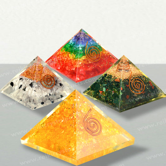 Natural Orgone / Orgonite Pyramid 50 mm