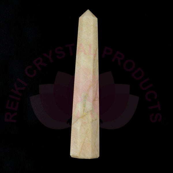 Peach Moonstone Crystal Pencil / Obelisks