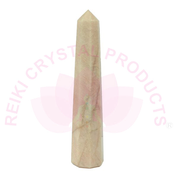 Peach Moonstone Crystal Pencil / Obelisks