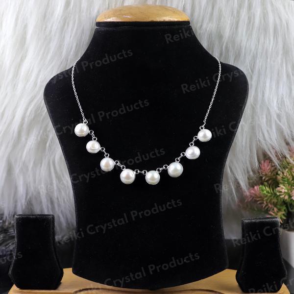 Natural Crystal Stone Necklace for Girls And Women