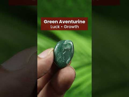 Premium Reiki Charged Healing Crystal Tumble Stone Kit for Manifestation, Chakra Balancing, Wealth, Education, Relationship, Protection, Health Booster, Stress Relief and Positive Energy Activation