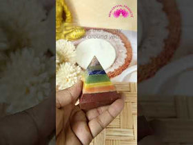 7 Chakra Bonded Pyramid