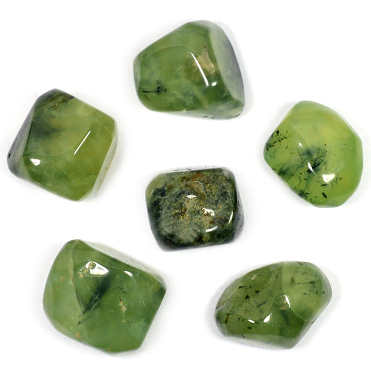 Prehnite / Epidote Tumble Stone