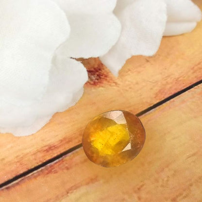 Natural Pukhraj Certified Gemstone