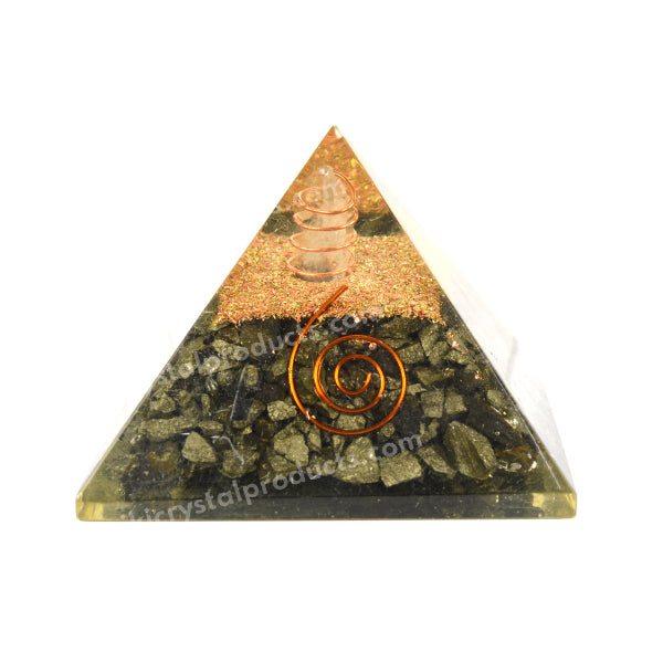Natural Orgone / Orgonite Pyramid 70 mm