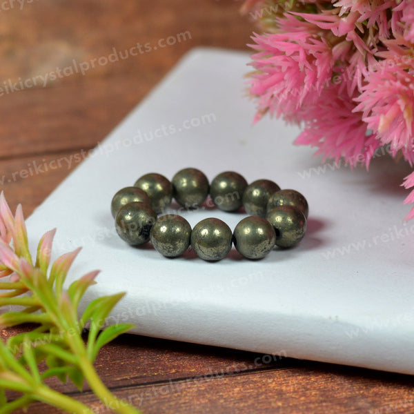 AAA Natural Crystal Stone Beads Ring 6mm