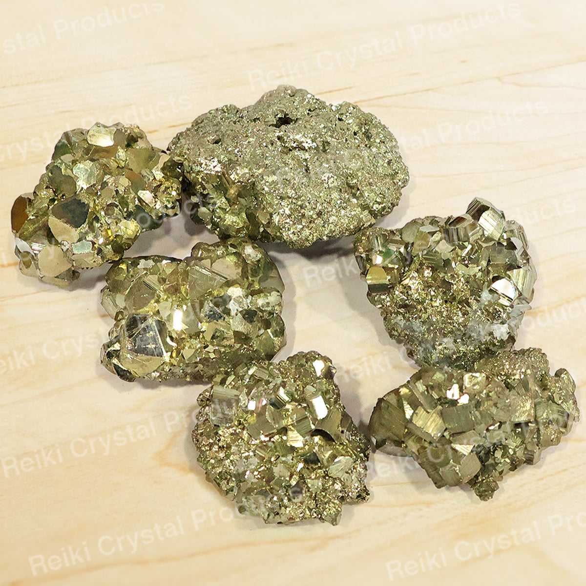 Certified Natural Pyrite Peru Raw Rough for Wealth, Attracts Business Luck