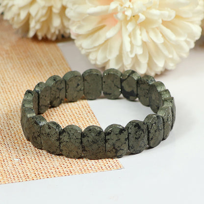 Natural Original Crystal Stone Exotic Bracelet for Unisex