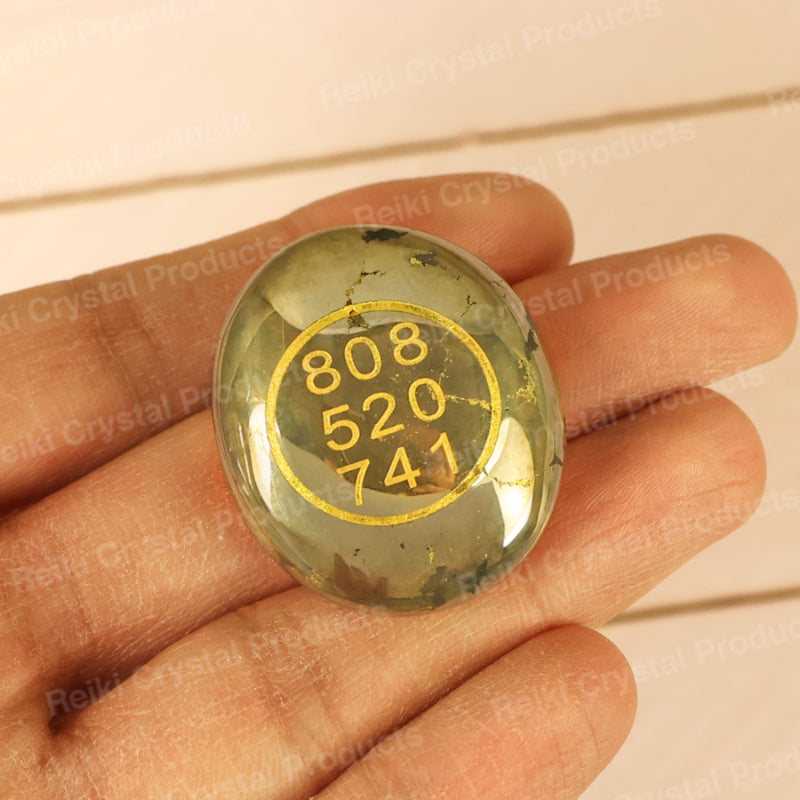 Natural Pyrite Zibu Symbol Coin for Wealth Money Good Luck Positivity and Prosperity Pack of 3 pc