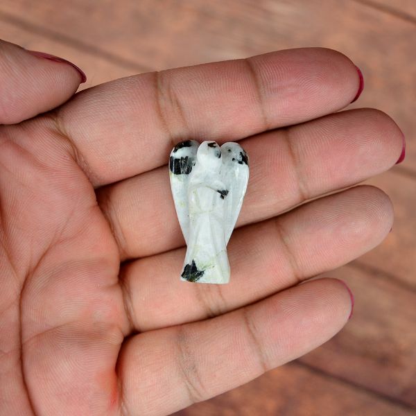 Natural Crystal Angel Size 2.4 cm (1 inch)