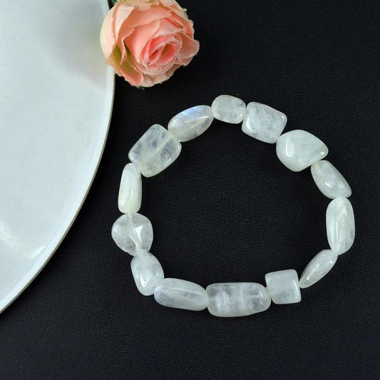 Natural Crystal Stone Tumble Bracelet