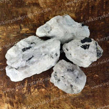 Rainbow Moonstone Raw Rough Stones
