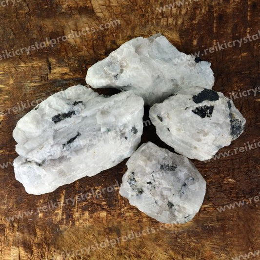 Rainbow Moonstone Raw Rough Stones