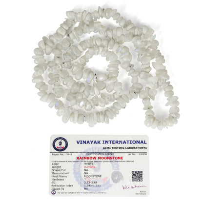 Certified Natural Crystal Stone Chip Beads Mala - Necklace